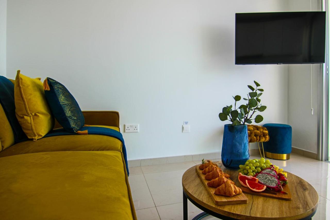 דירות Paphos Phaedrus Living: Seaview Gold Flat Lighthouse 48 מראה חיצוני תמונה